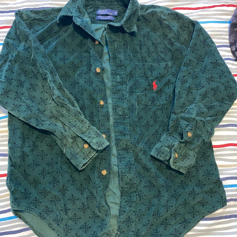 Custom, 1 of a kind, vintage Polo Ralph Lauren button up